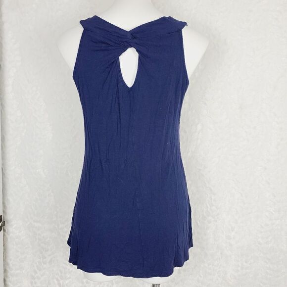 B.L.E.U tie dye tank tunic blue Size Small - Picture 3 of 6